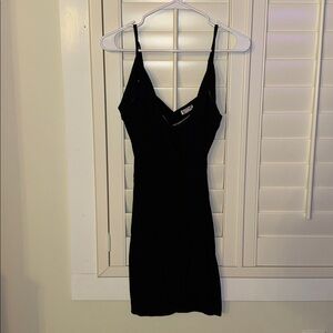 Free People Black Tank Top Dress